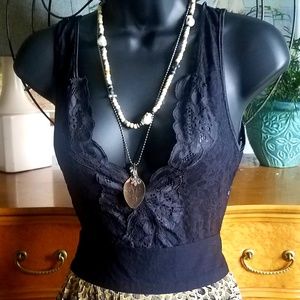 Vintage lace bodysuit